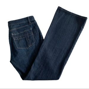 CAbi Dark Rinse Bootcut Jean SZ 12